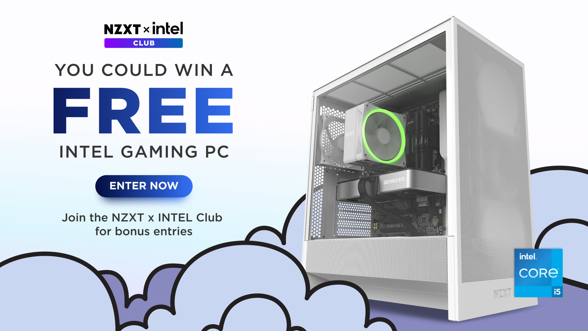 Win a FREE Gaming PC in the NZXT x Intel Club September Giveaway